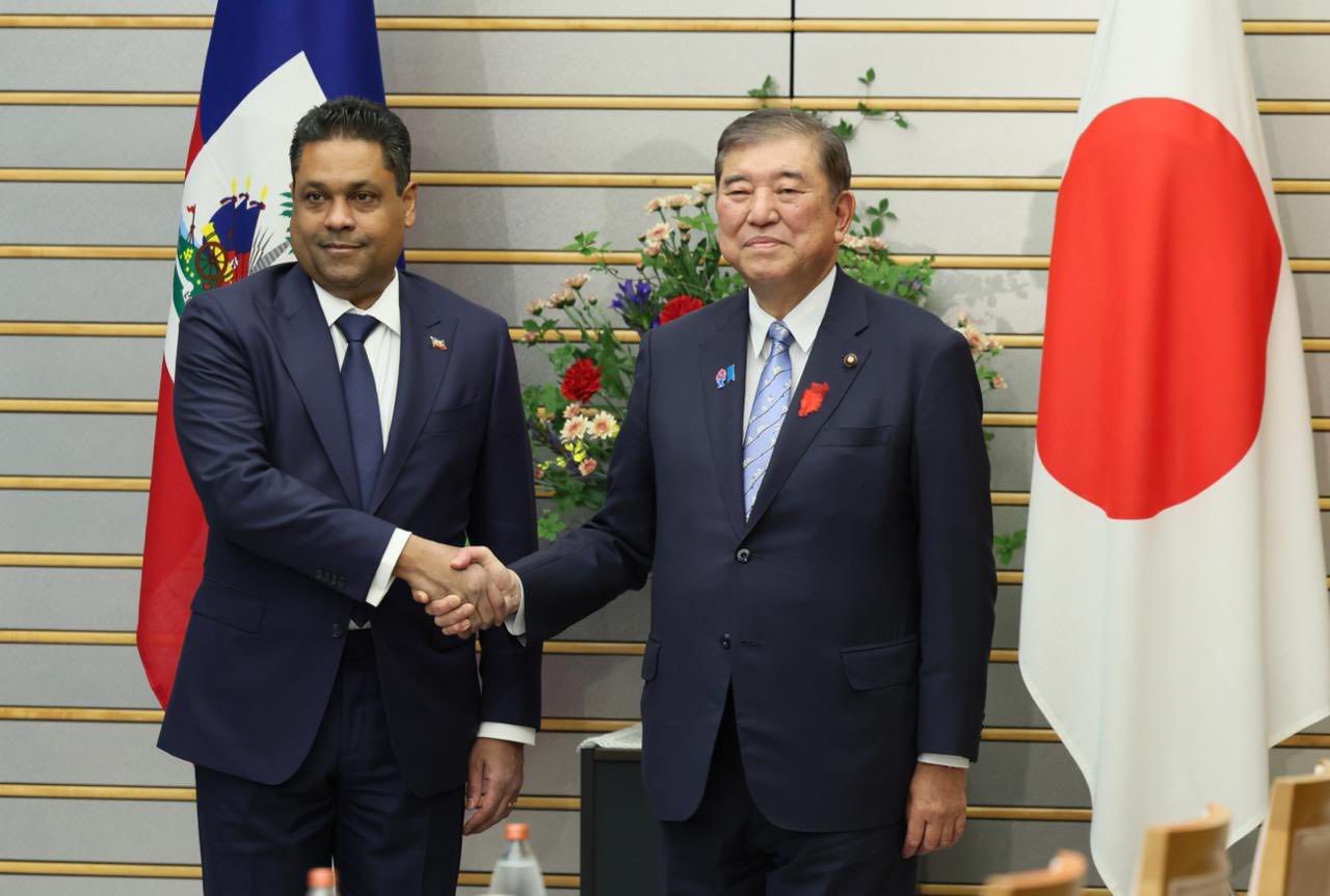 Laurent Saint-Cyr plaide à Tokyo pour un soutien accru du Japon à la sécurité en Haïti
